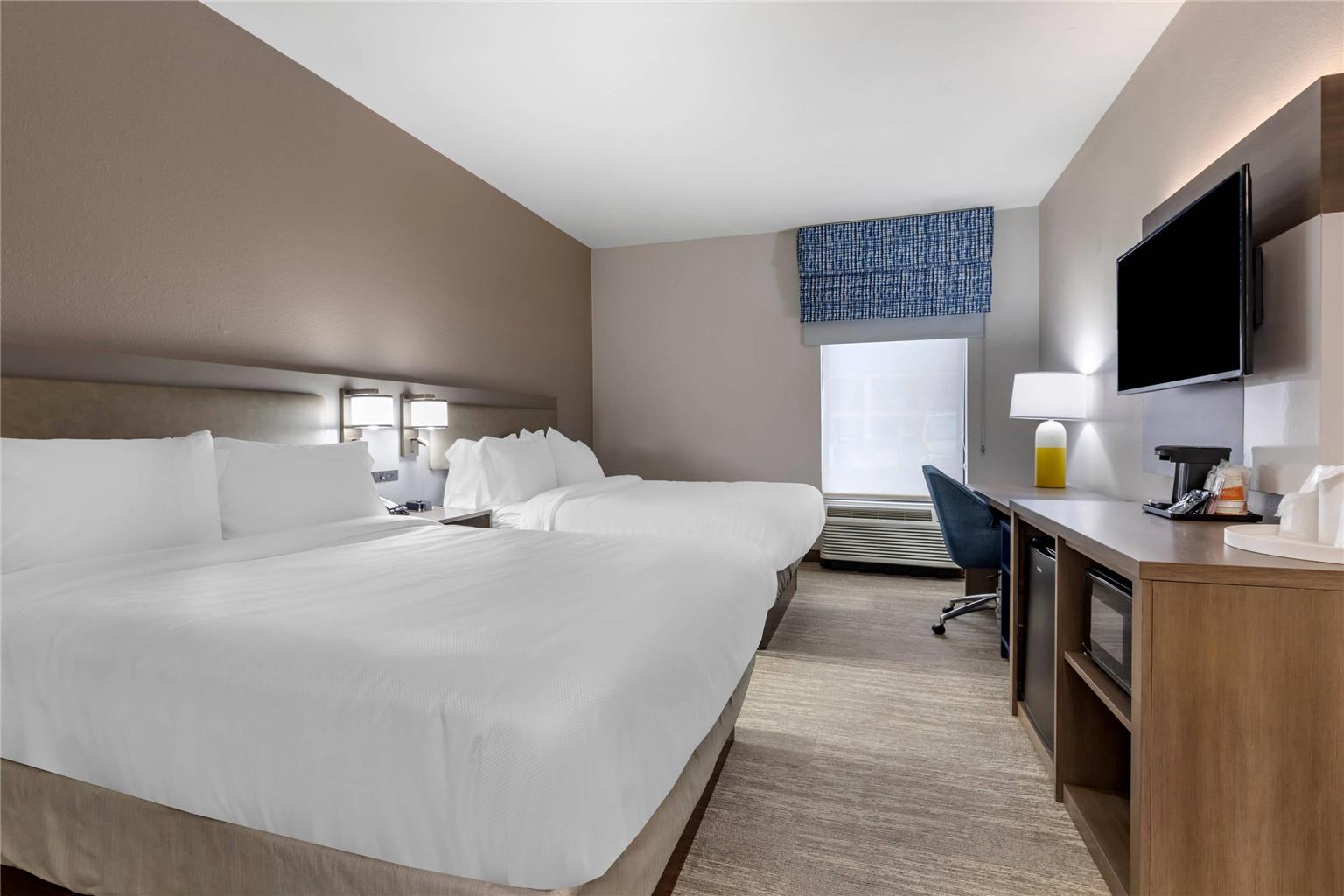 Two queen room at Comfort Inn Weatherford