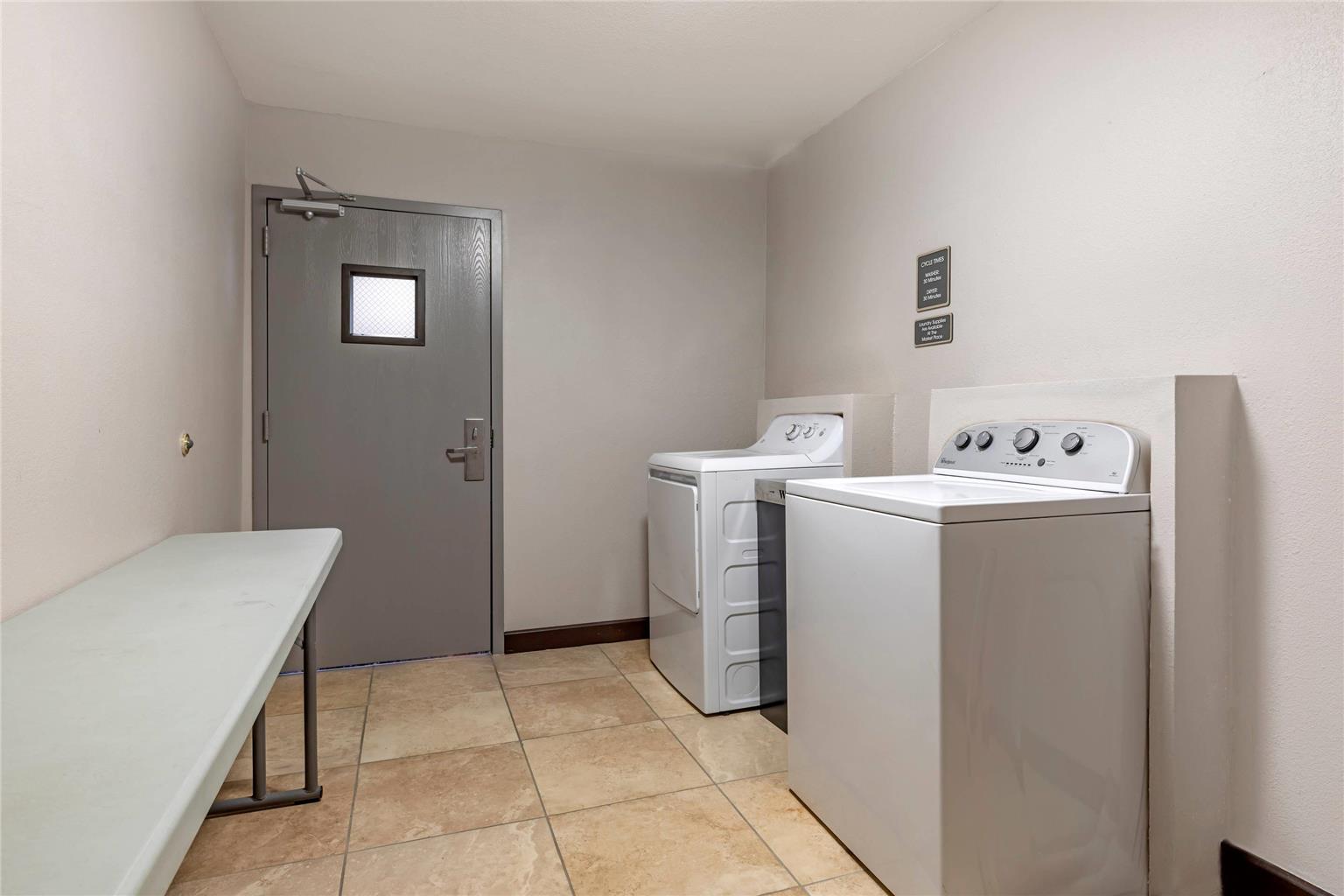 Guest laundry at Comfort Inn Weatherford
